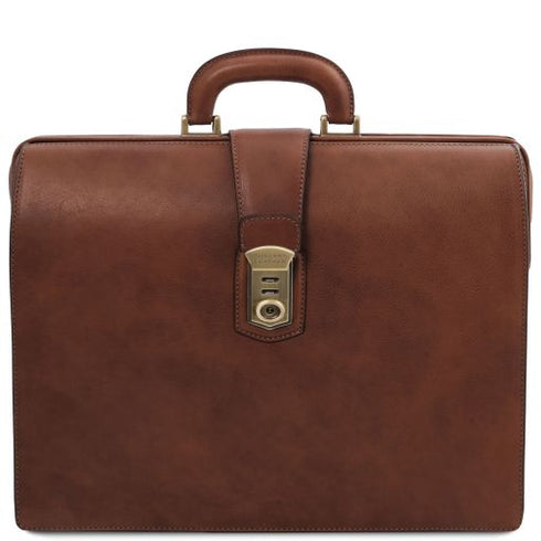 Canova - Leather Doctor bag briefcase 3 compartments